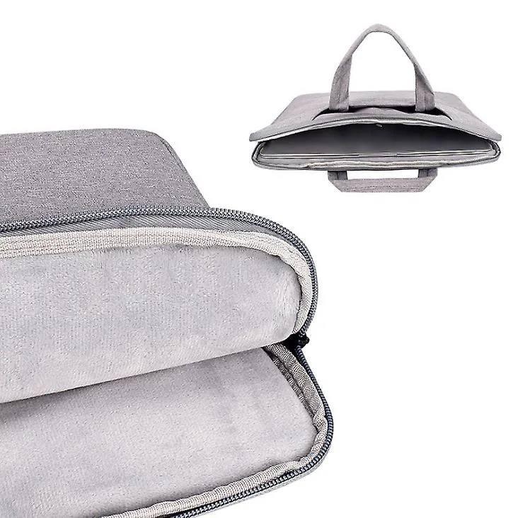 15.4inch 38*27*3cm light gray Waterproof and wear-resistant laptop bag, 15.6inch for Apple MacBook, huawei, Lenovo AZ20087