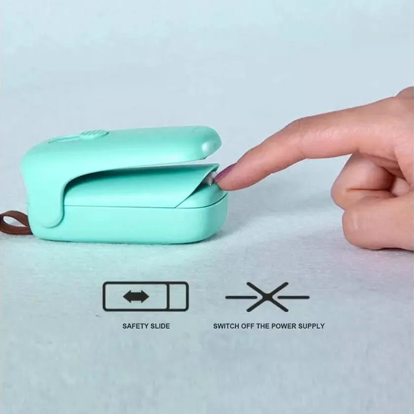 2-in-1 Heat Sealer and Cutter Mini Bag Sealer