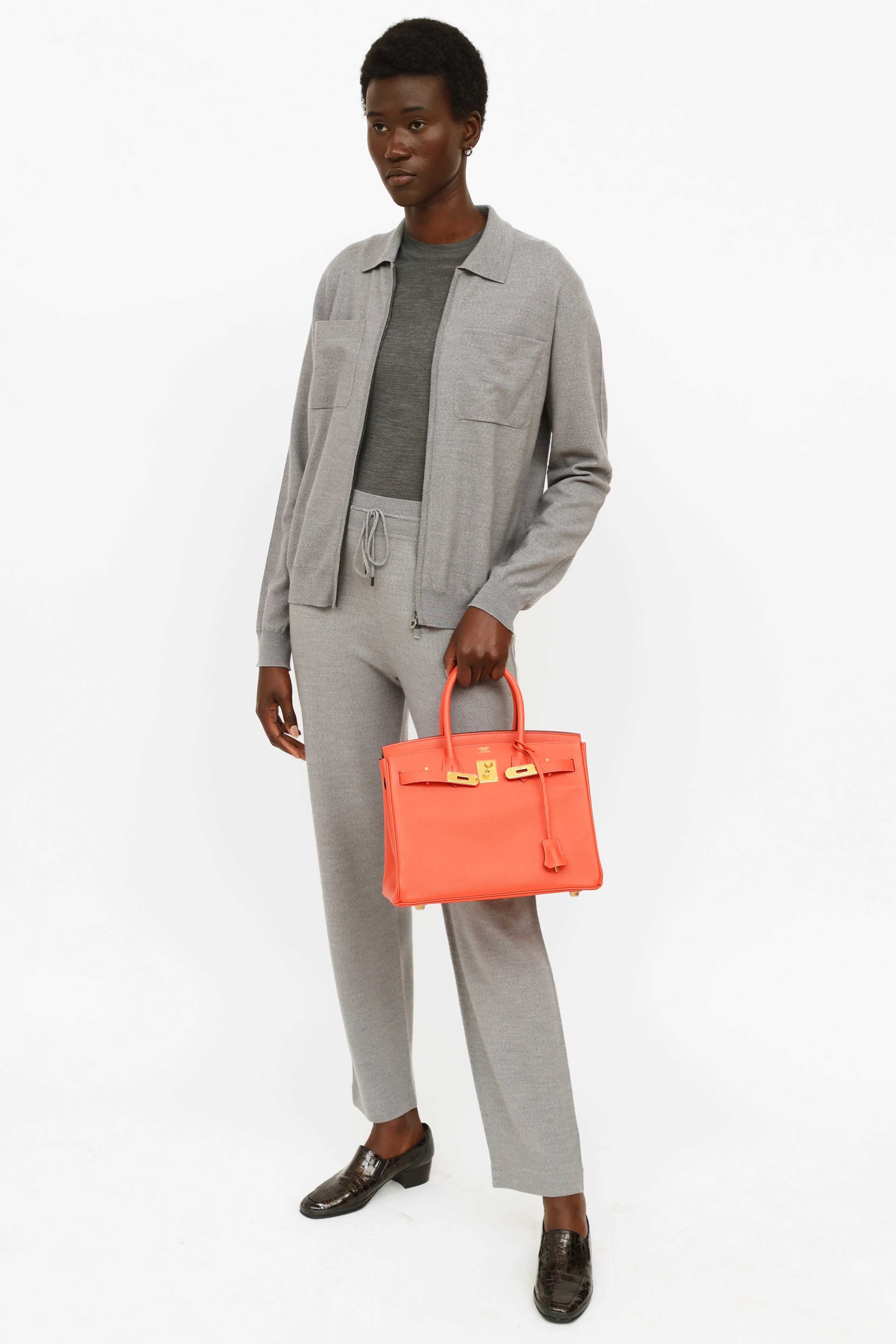 2016 Rose Jaipur Epsom Leather Birkin 30 Bag