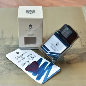 3 Oysters Navy Blue Ink Bottle