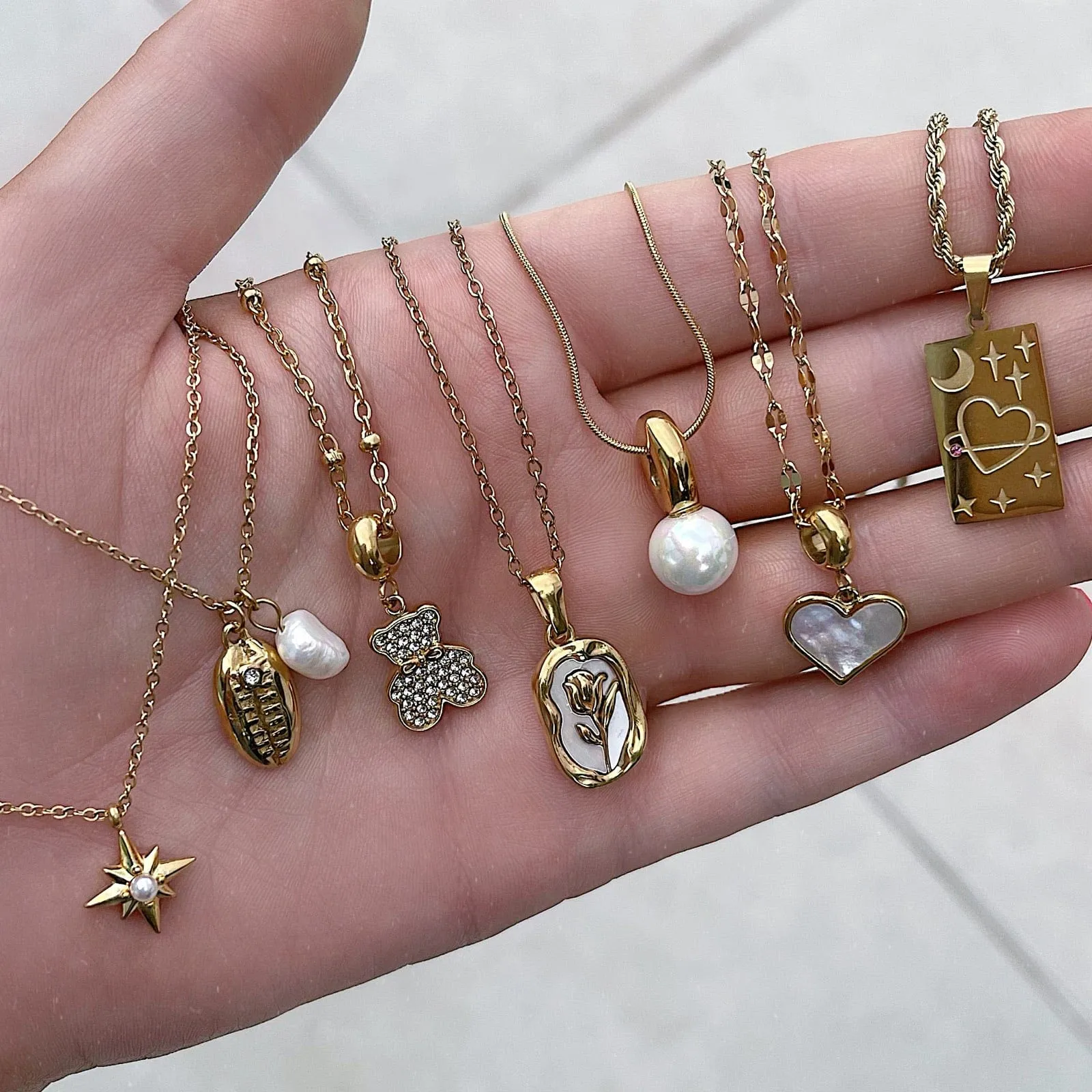 Adventure Pearl Necklace
