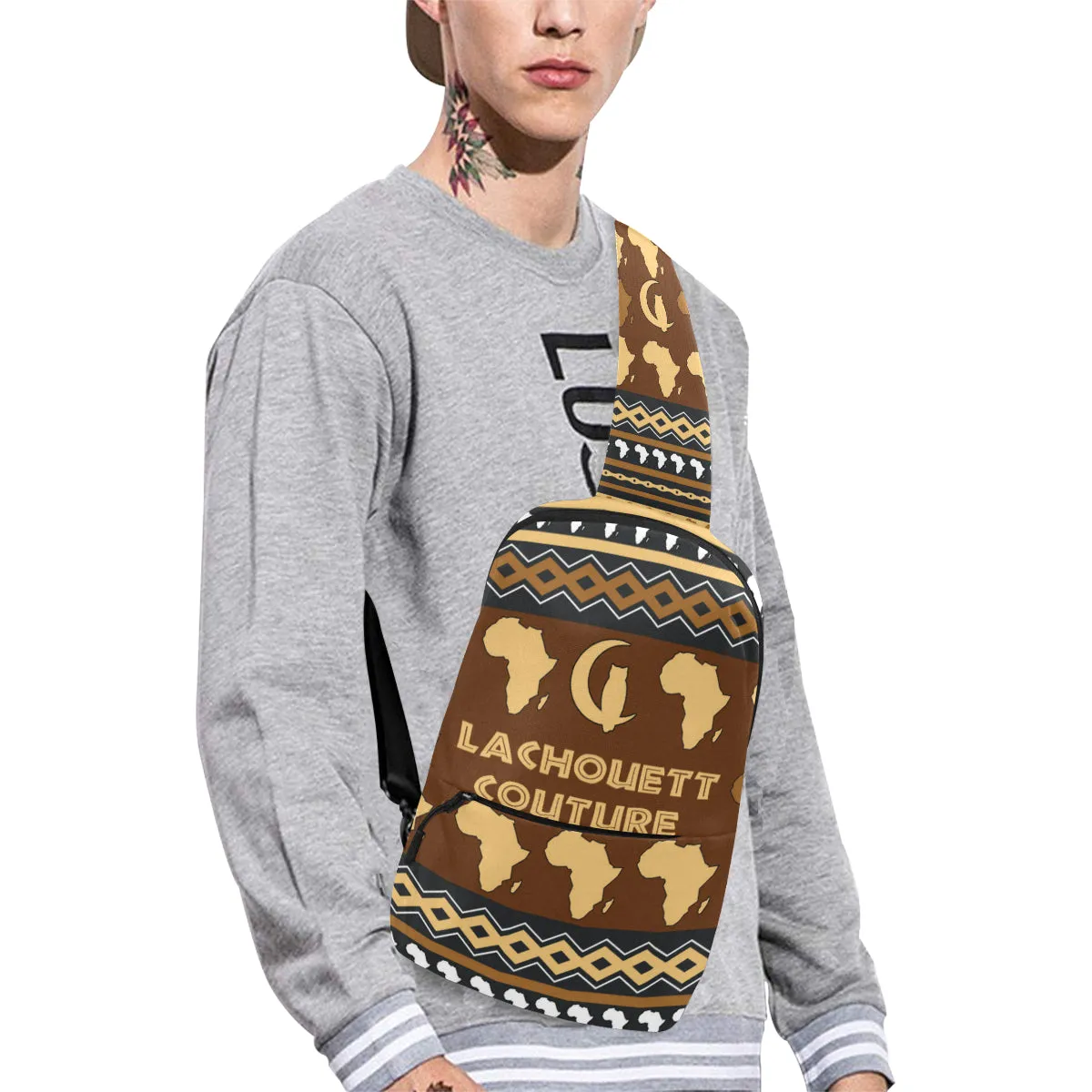 AFRIKA ORNEMENT Chest Bag