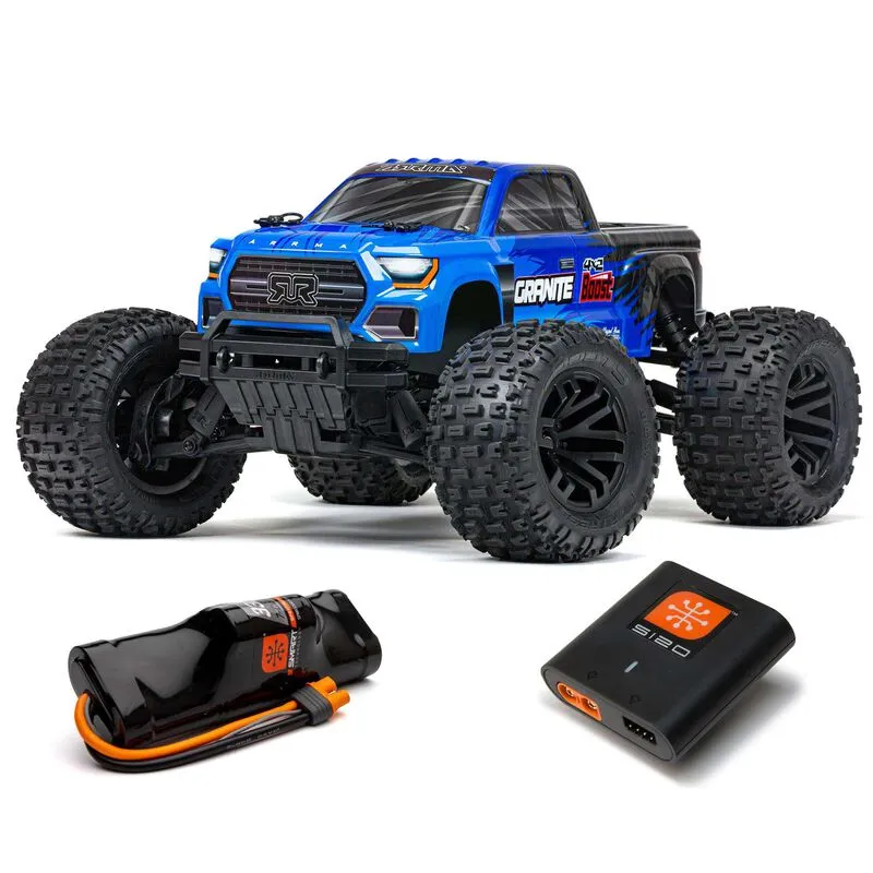 Arrma 1/10 GRANITE 4X2 BOOST MEGA 550 Brushed Monster Truck RTR (ARA4102V4)