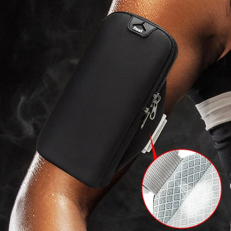 B052 Running Phone Waterproof Arm Bag Coin Pouch Outdoor Sports Fitness Phone Bag(Pink)