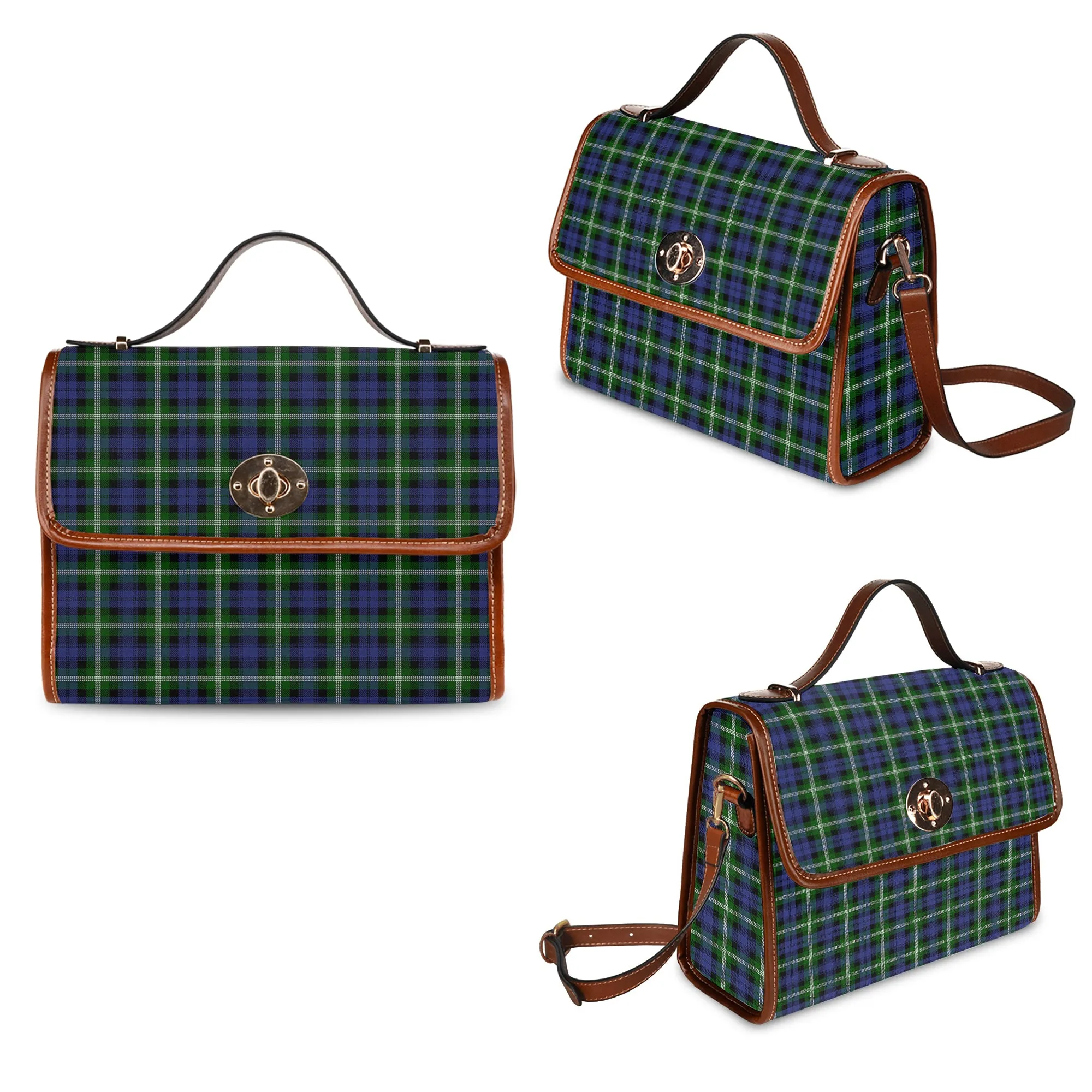 Baillie (Bailey) Tartan Waterproof Canvas Bag