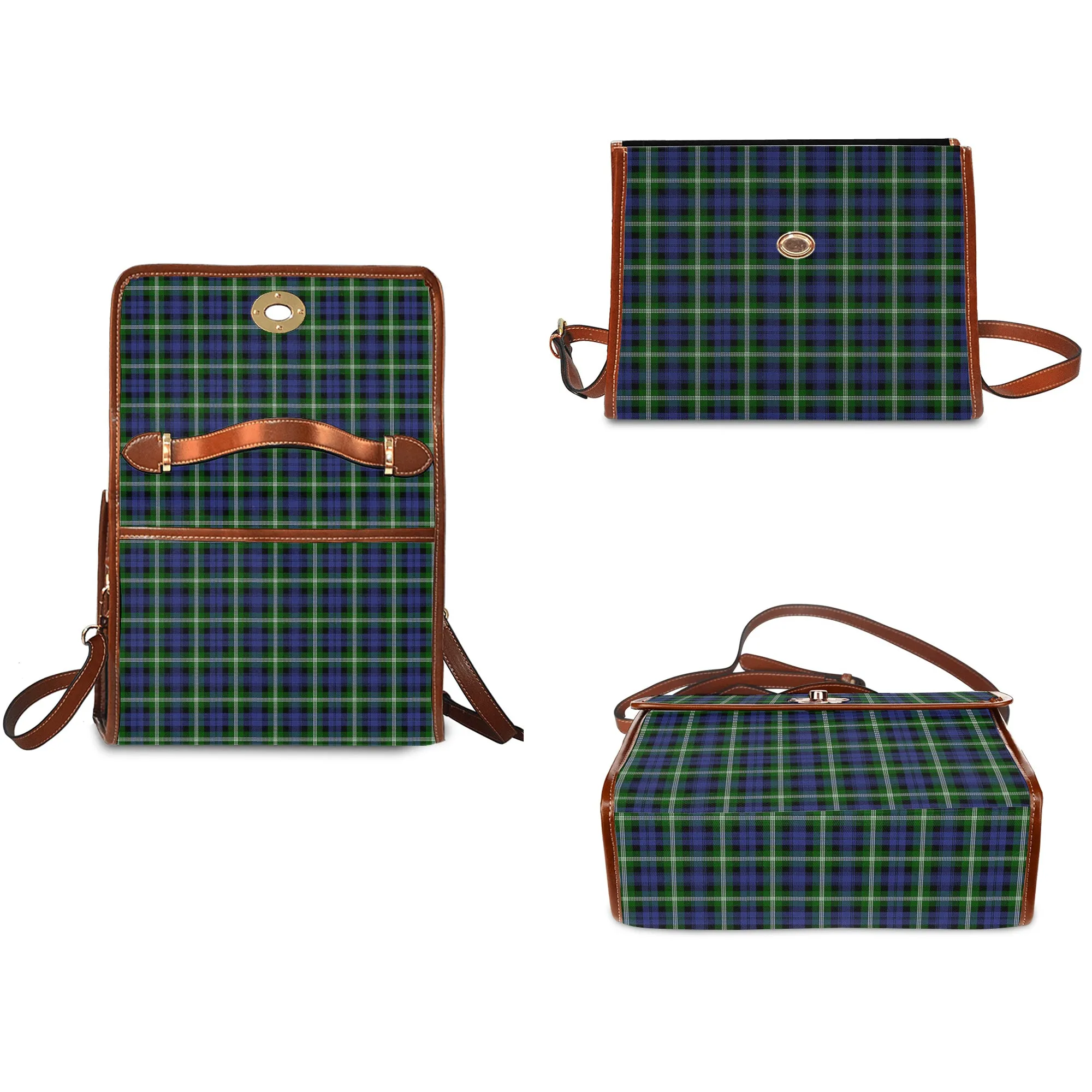 Baillie (Bailey) Tartan Waterproof Canvas Bag