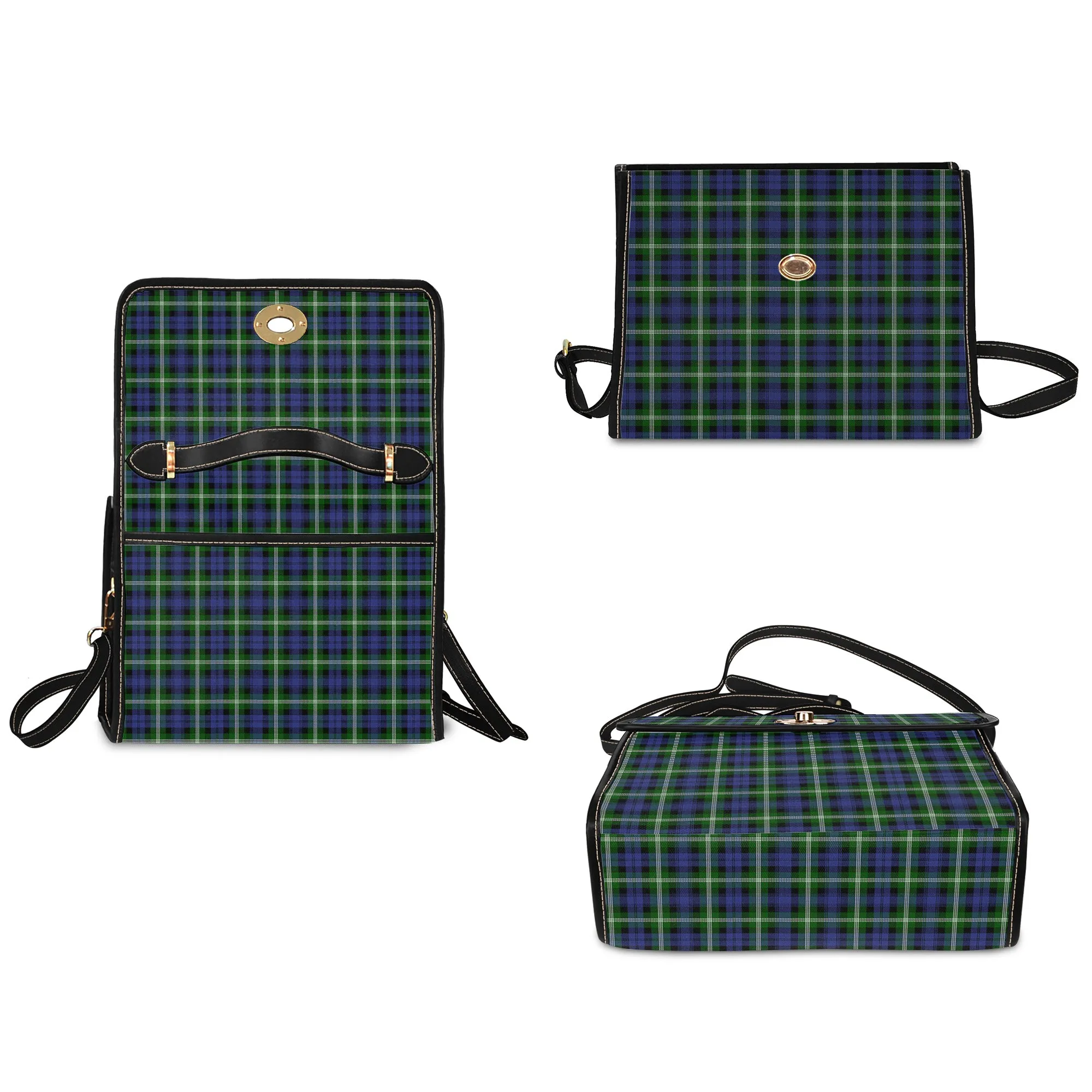 Baillie (Bailey) Tartan Waterproof Canvas Bag
