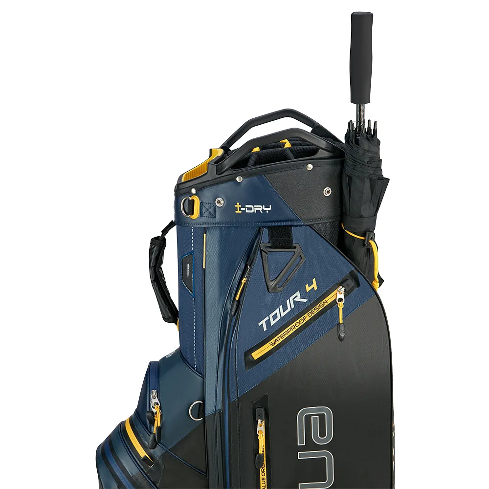 Big Max Aqua Tour 4 Golf Cart Bag 2024 - Navy Black Corn