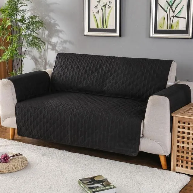 Black Couch Protector