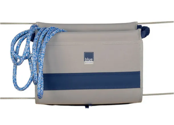 Blue Performance Sea Rail Bag Standard with Integrated Raincover - Medium & Large
