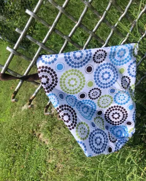 Blueberry Zippered WetBag ~ Round About