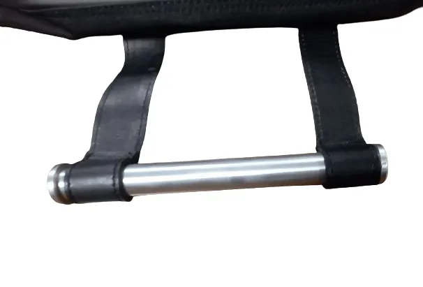 Boot Rack Bag, Black with Red Piping - 124