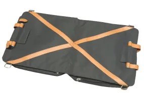 Boot Rack Bag, Black with Tan Piping - 124