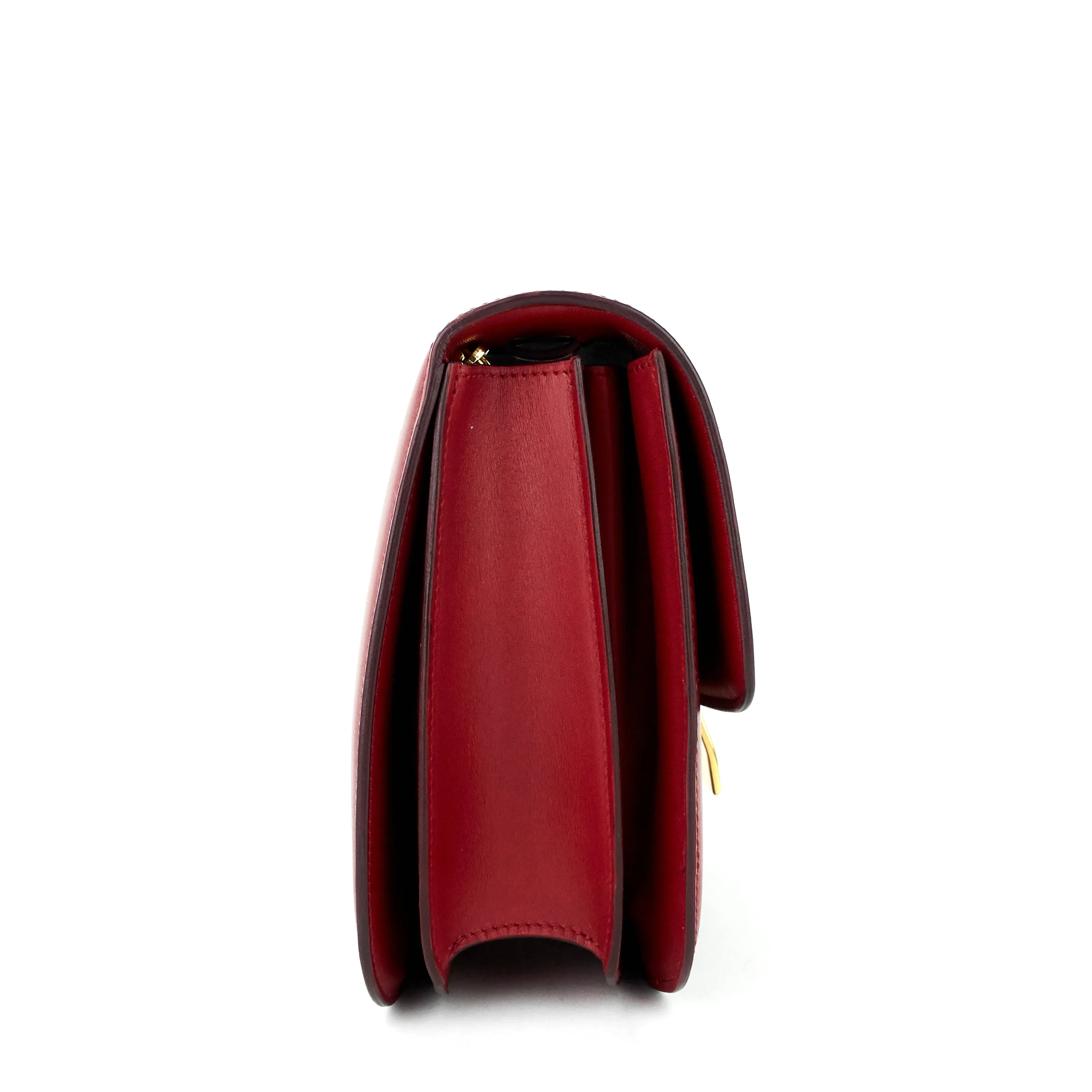 Box Flap Medium Calf Leather Bag