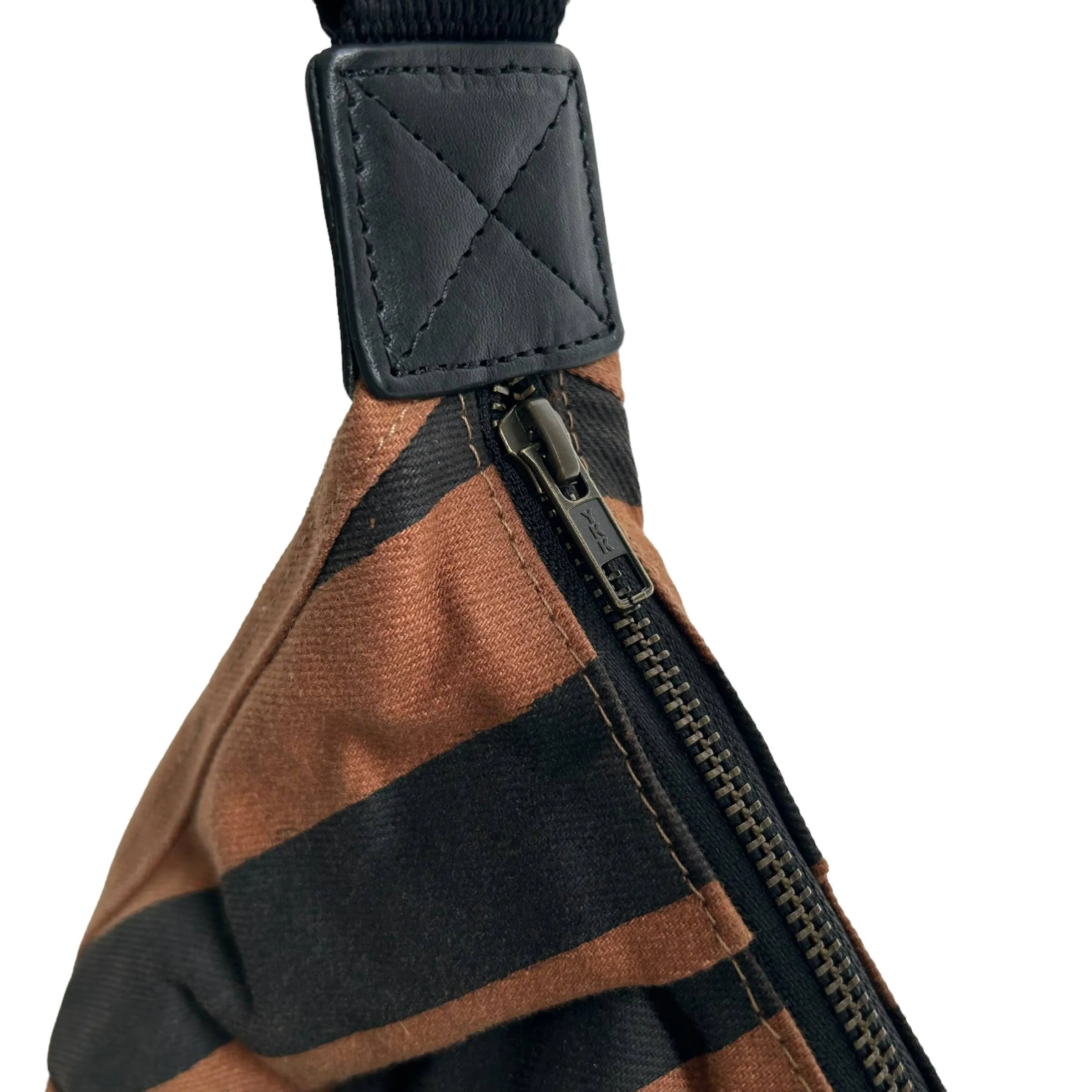 Brixton Stripe Print Small Sling Bag