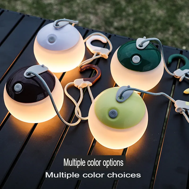 Camping light waterproof high brightness LED camping light multifunctional atmosphere light Type-c rechargeable hanging light outdoor light