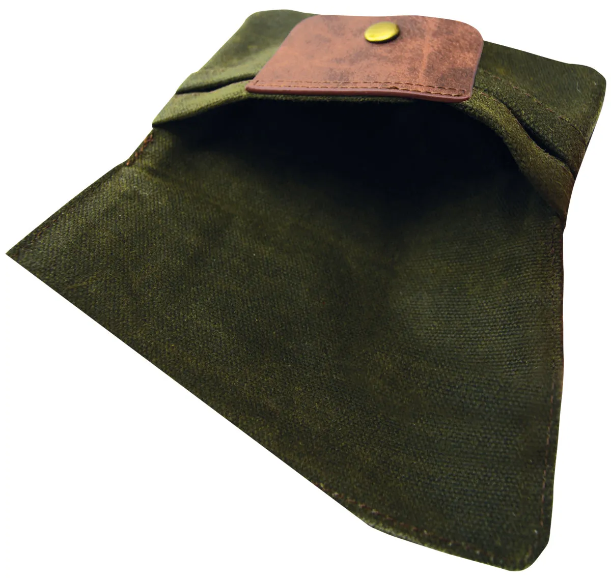 Canvas Tobacco Accessories Bag with Leather Strap - 6 Pieces Per Retail Ready Display 22541