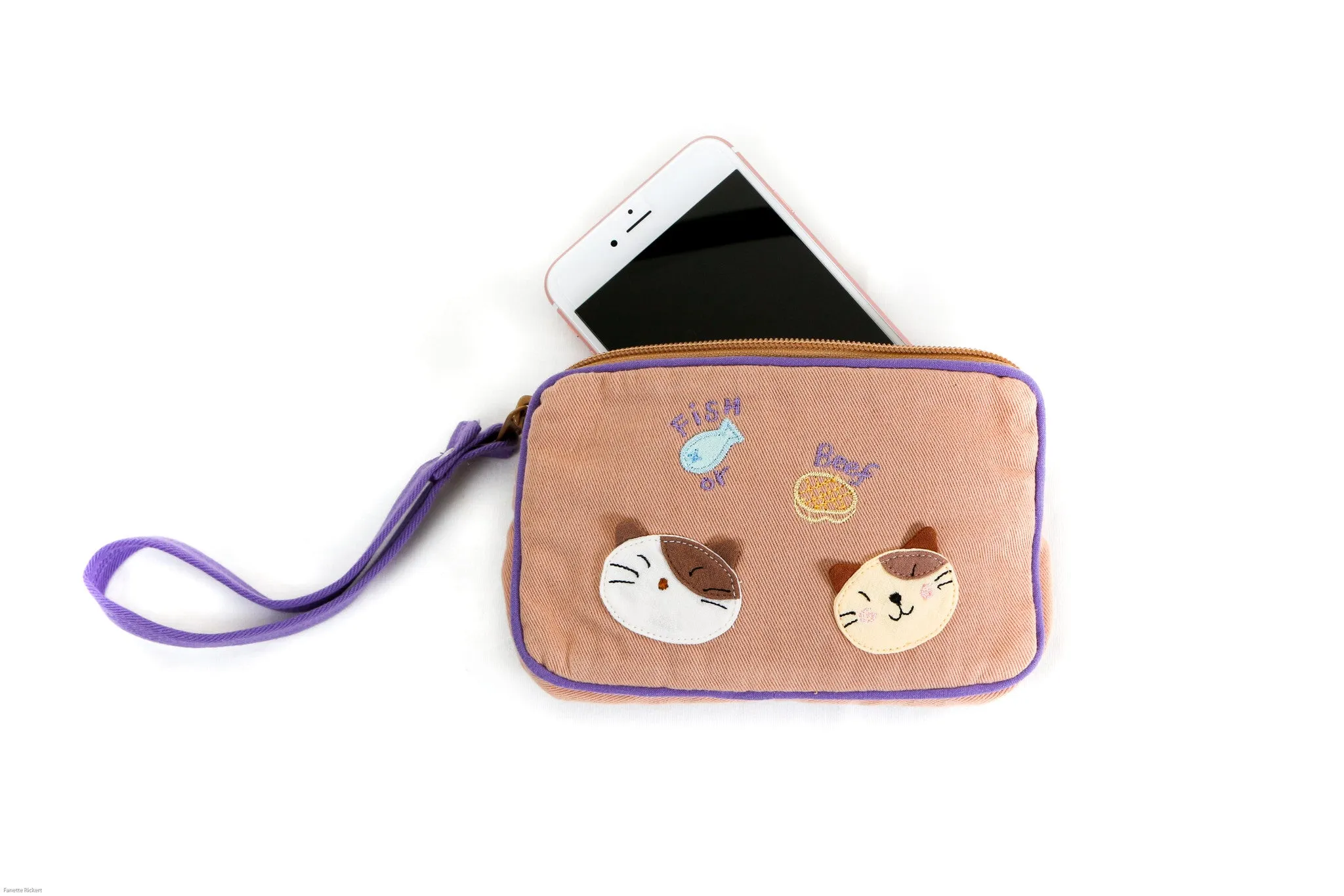 Cara Cat Wristlet