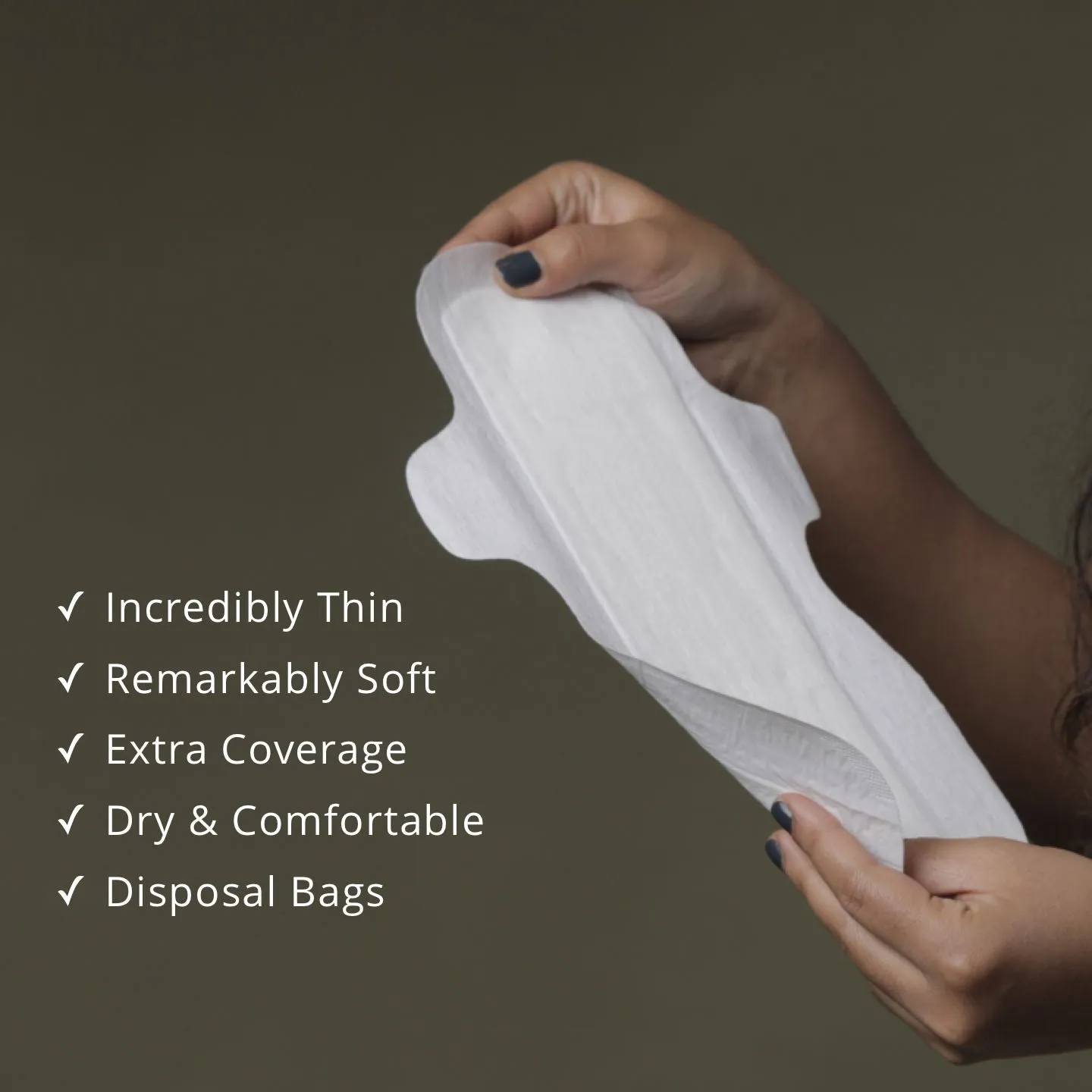 Carmesi Eco-Conscious Sanitary Pads (10 XXL)
