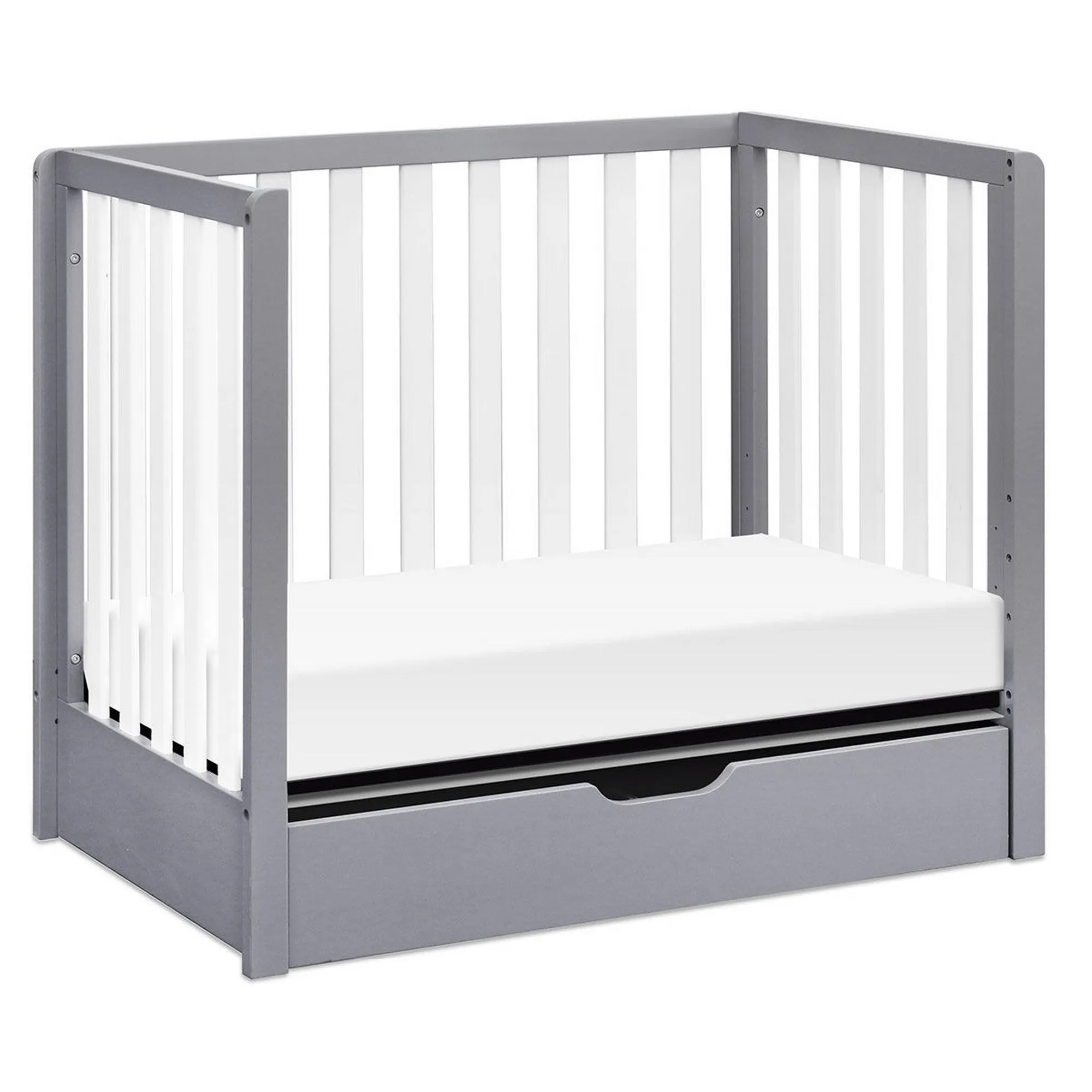 CARTERS by DAVINCI Colby 4-in-1 Convertible Mini Crib with Trundle