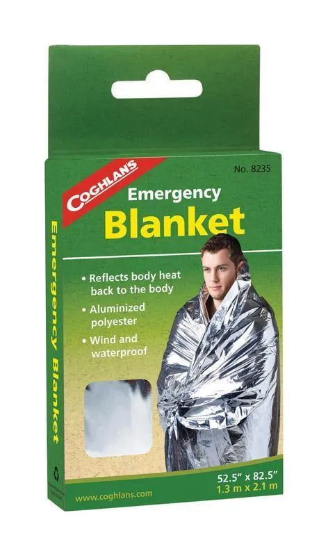 Coghlan's Silver Survival Blanket 6.000 in. H x 52-1/2 in. W x 82-1/2