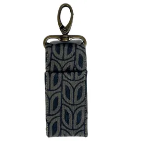 Cotton Canvas Lip Balm Bag - Brown