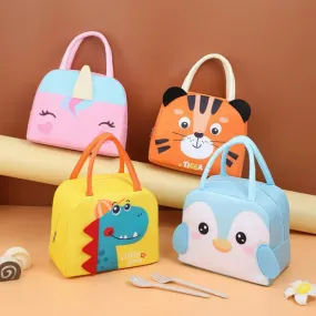Cute 3D Insulated Lunch Bag for kids