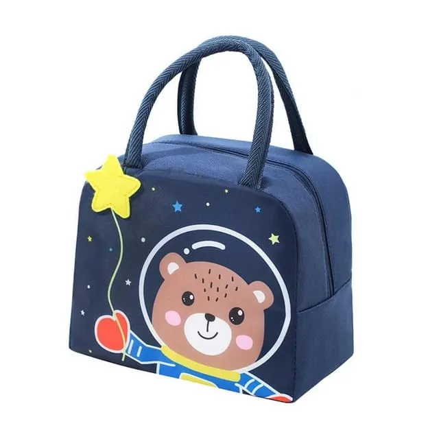 Cute 3D Insulated Lunch Bag for kids