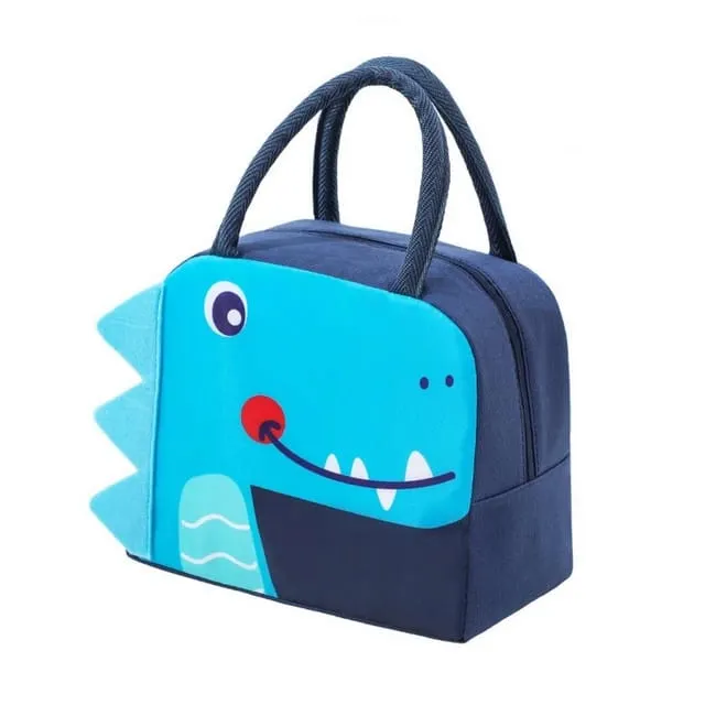 Cute 3D Insulated Lunch Bag for kids