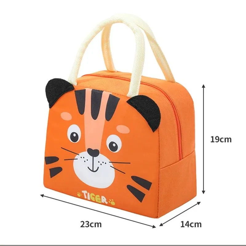 Cute 3D Insulated Lunch Bag for kids