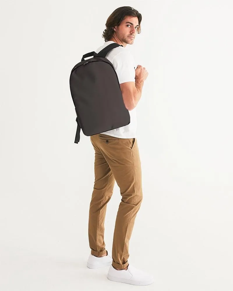 Deep Dark Brown Waterproof Backpack | Deep Dark Pale Brown | C60M60Y60K60