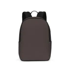 Deep Dark Brown Waterproof Backpack | Deep Dark Pale Brown | C60M60Y60K60