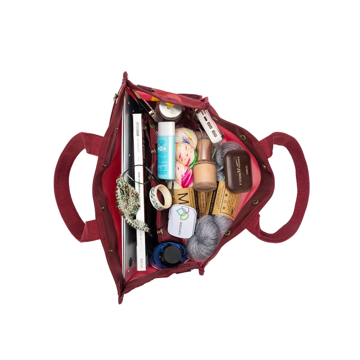 della Q Maker's Mesh Tote - Teal