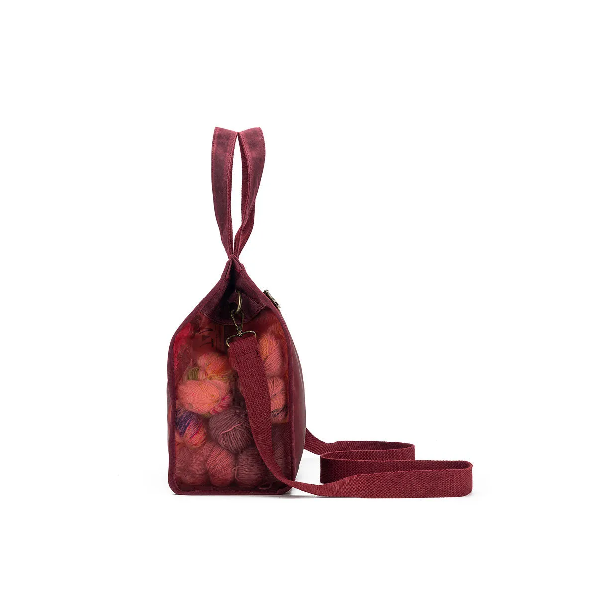 della Q Maker's Mesh Tote - Teal
