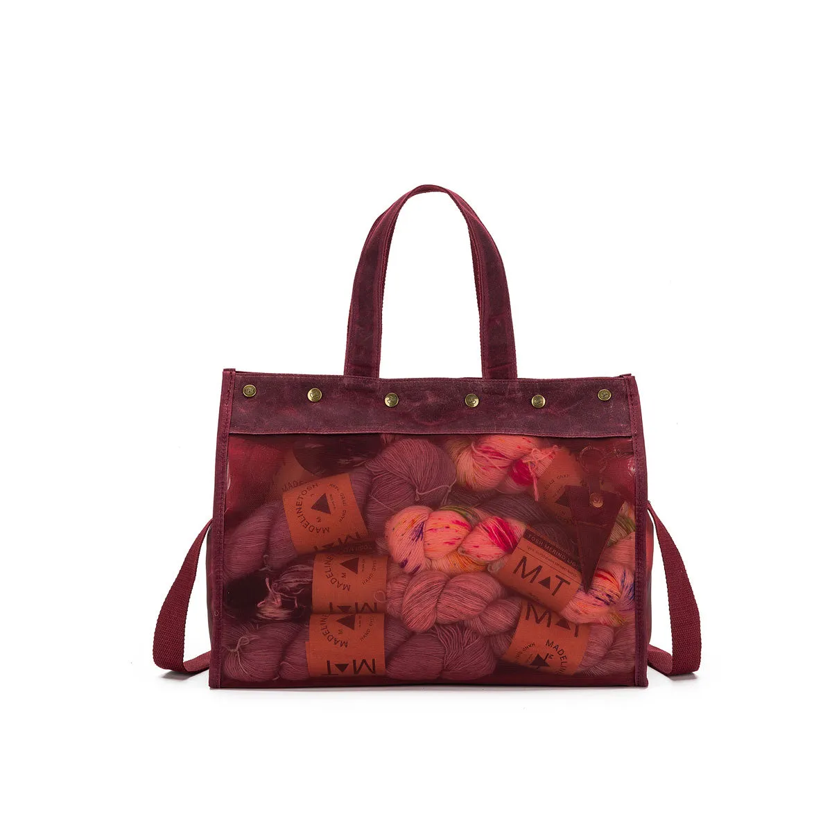 della Q Maker's Mesh Tote - Teal