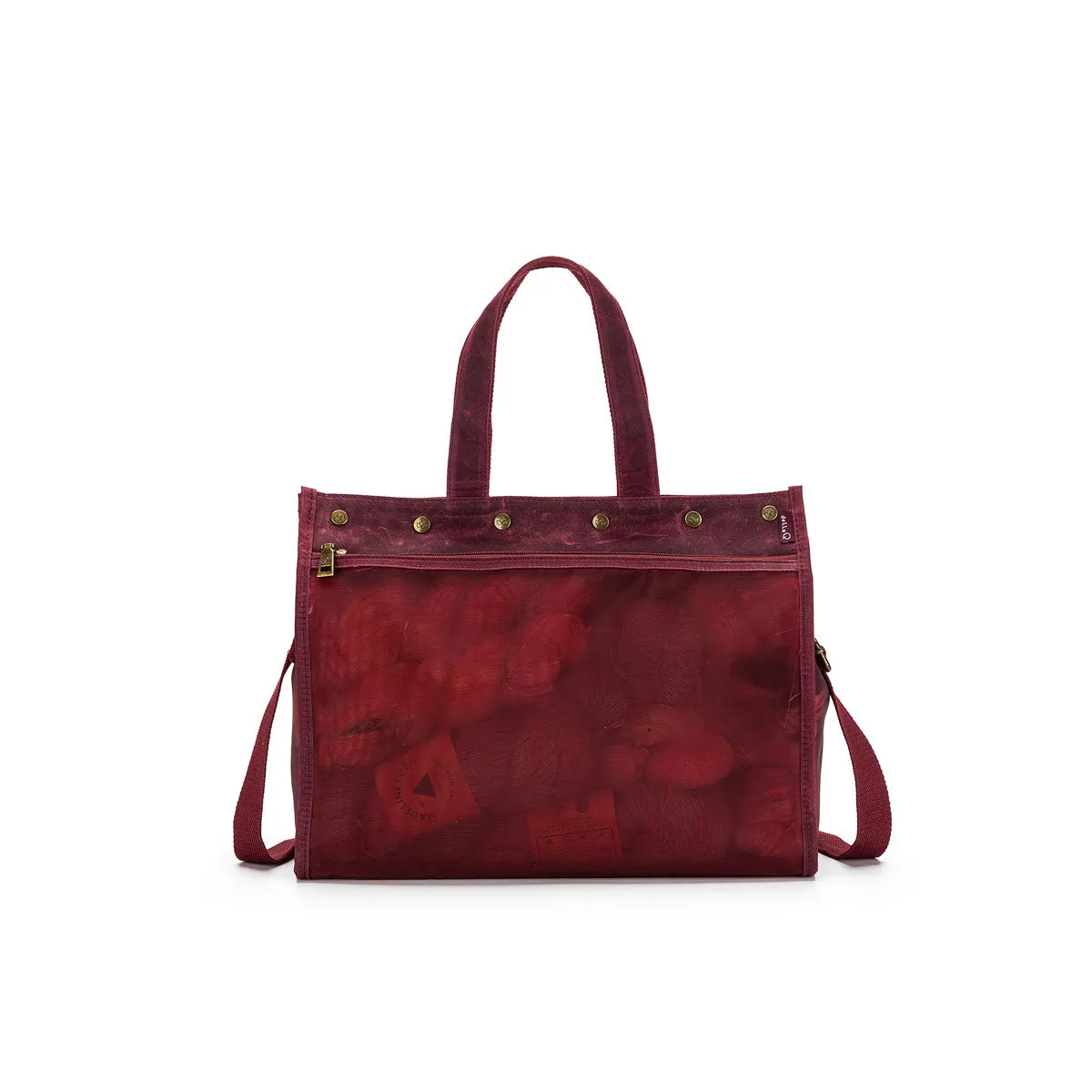 della Q Maker's Mesh Tote - Teal