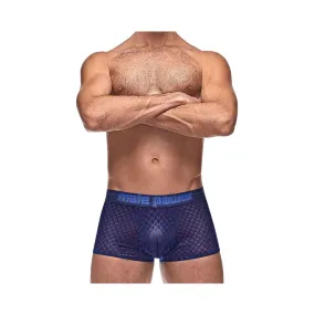 Diamond Mesh Mini Short Blue LG