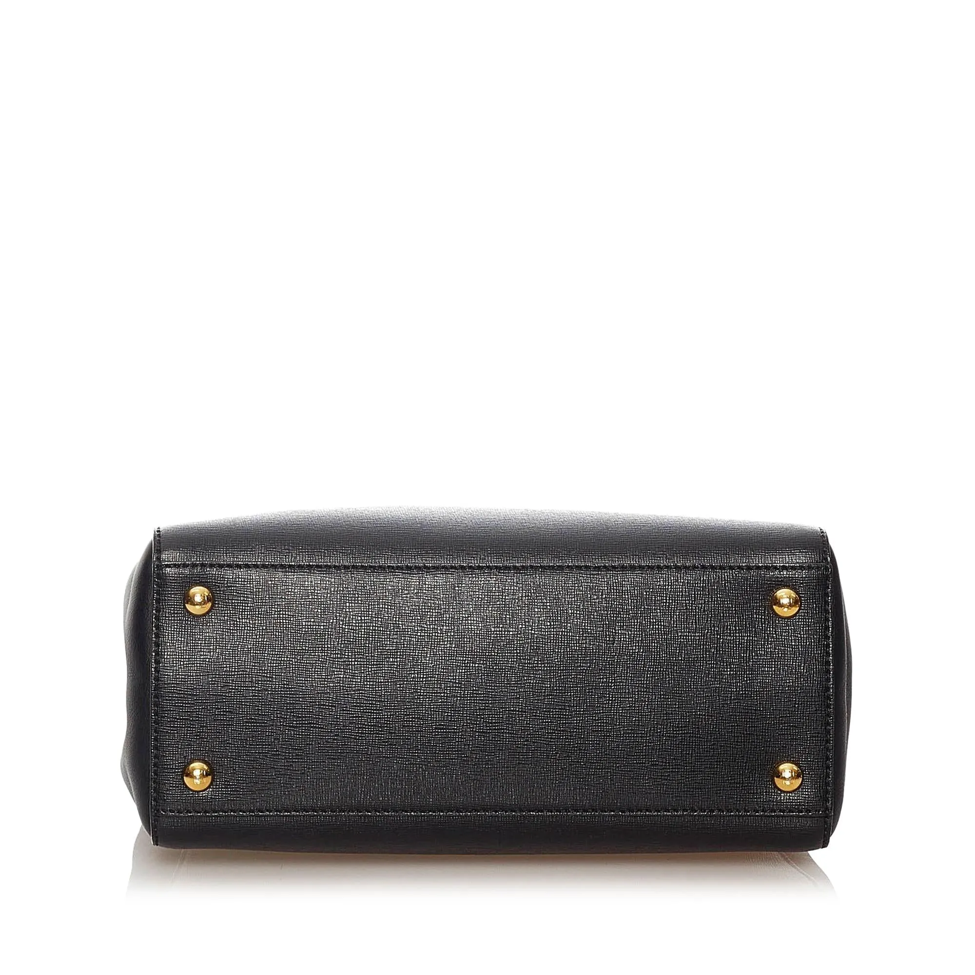 Fendi Petit 2Jours Leather Satchel (SHG-27993)