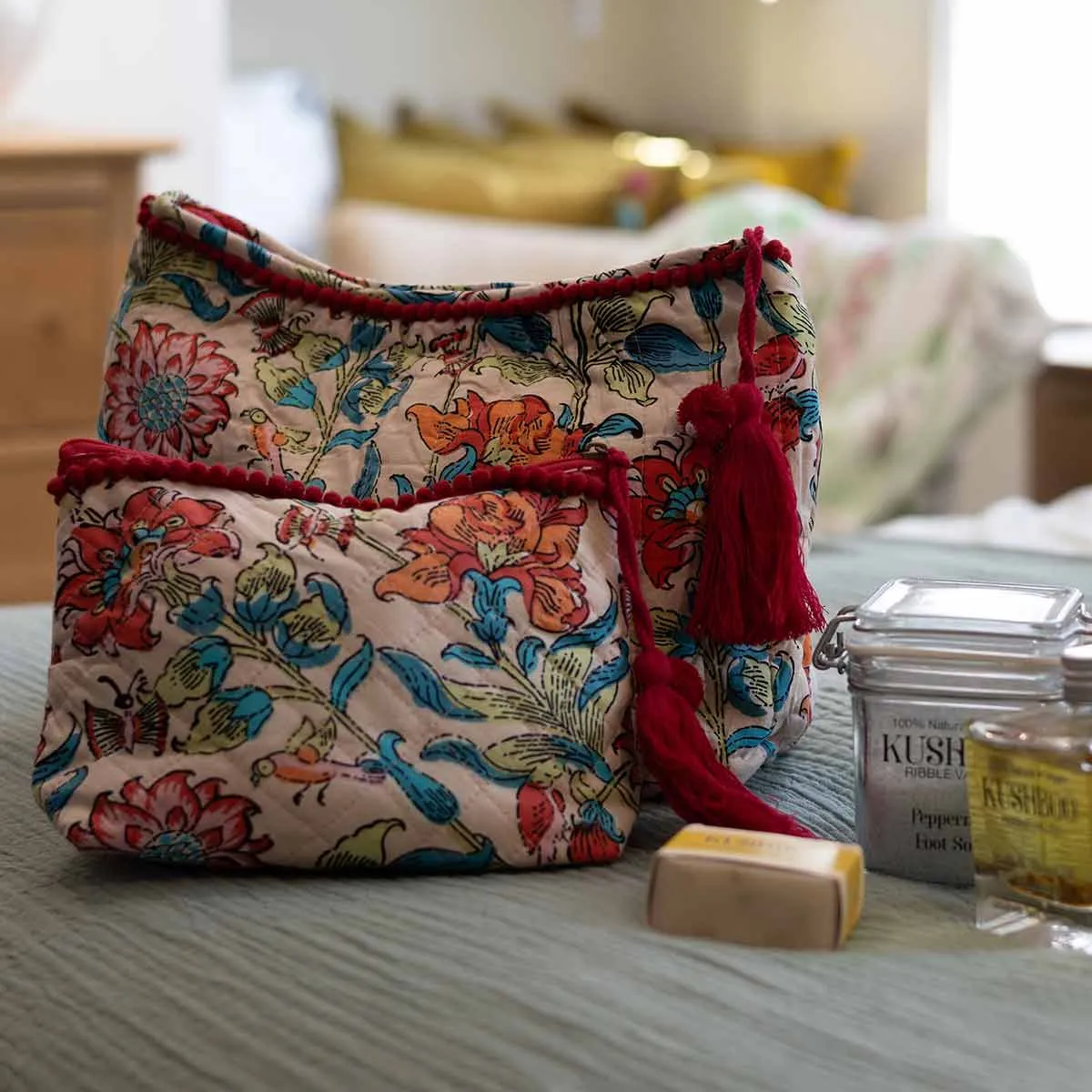 Floral Wash Bag