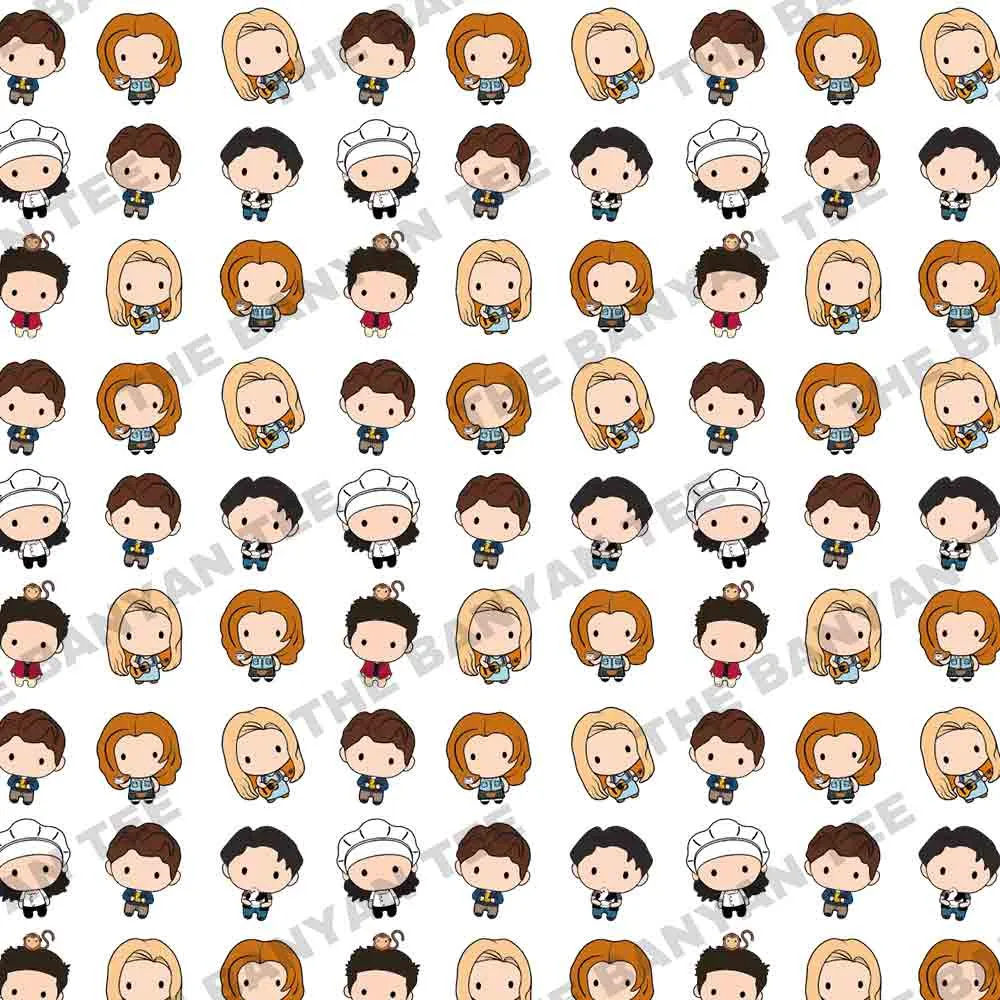 Friends Tote Bag - Characters