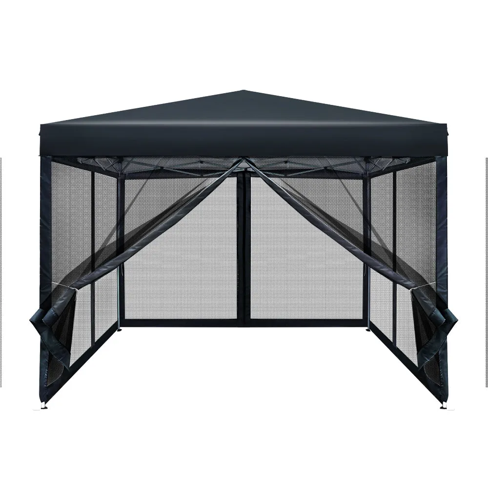 Gazebo - Pop Up Marquee 3x3 - Black