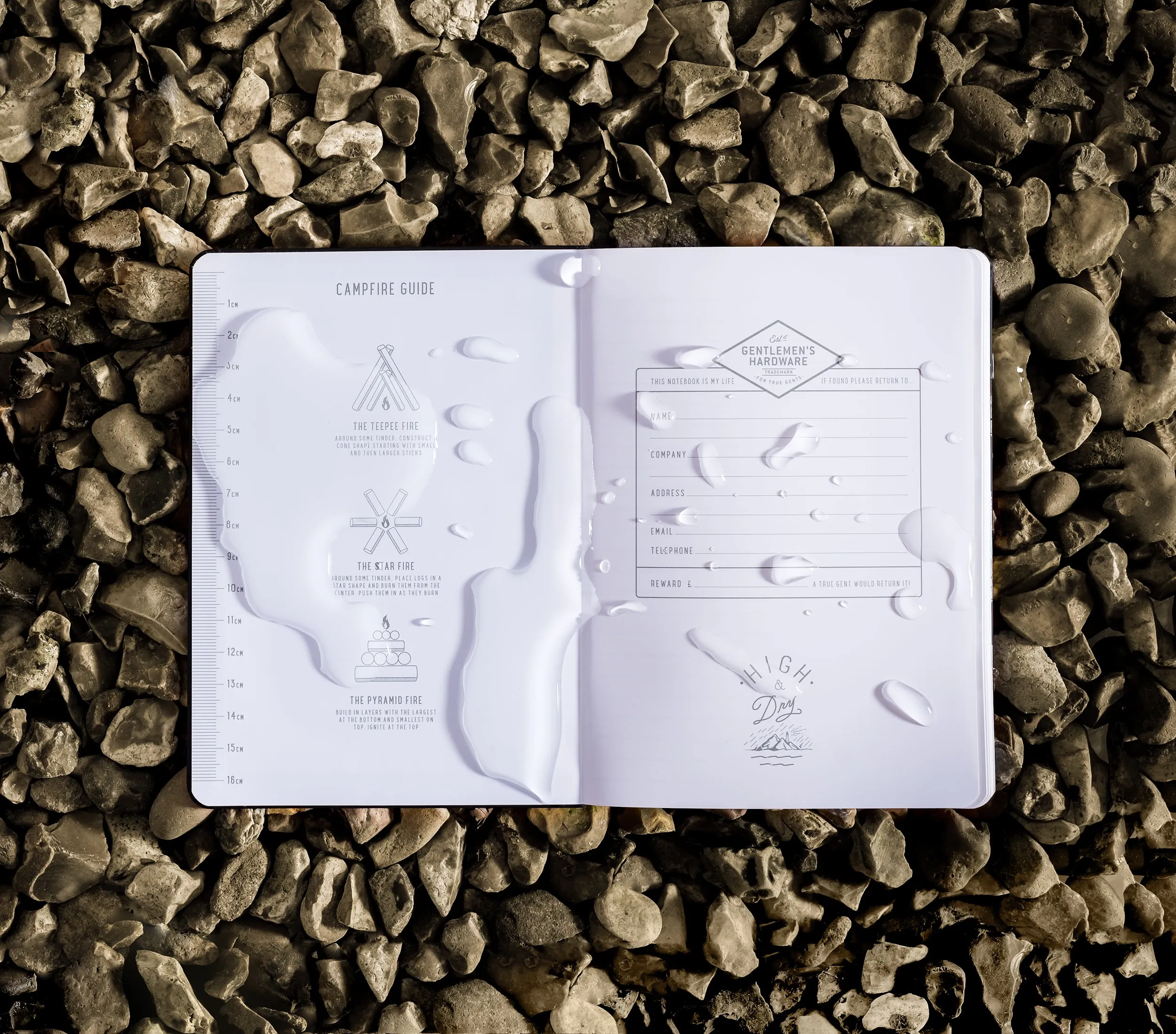 Gentlemen's Hardware Waterproof Notebook
