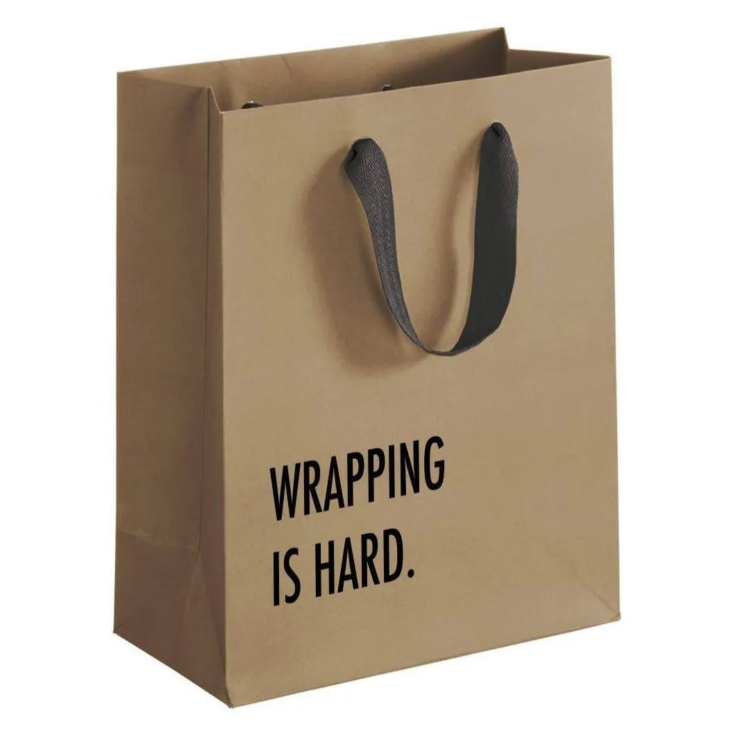 Gift Bag Medium - Wrapping is Hard