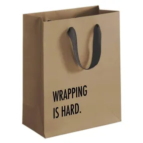 Gift Bag Medium - Wrapping is Hard