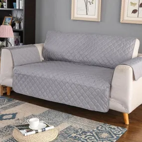 Grey Couch Protector