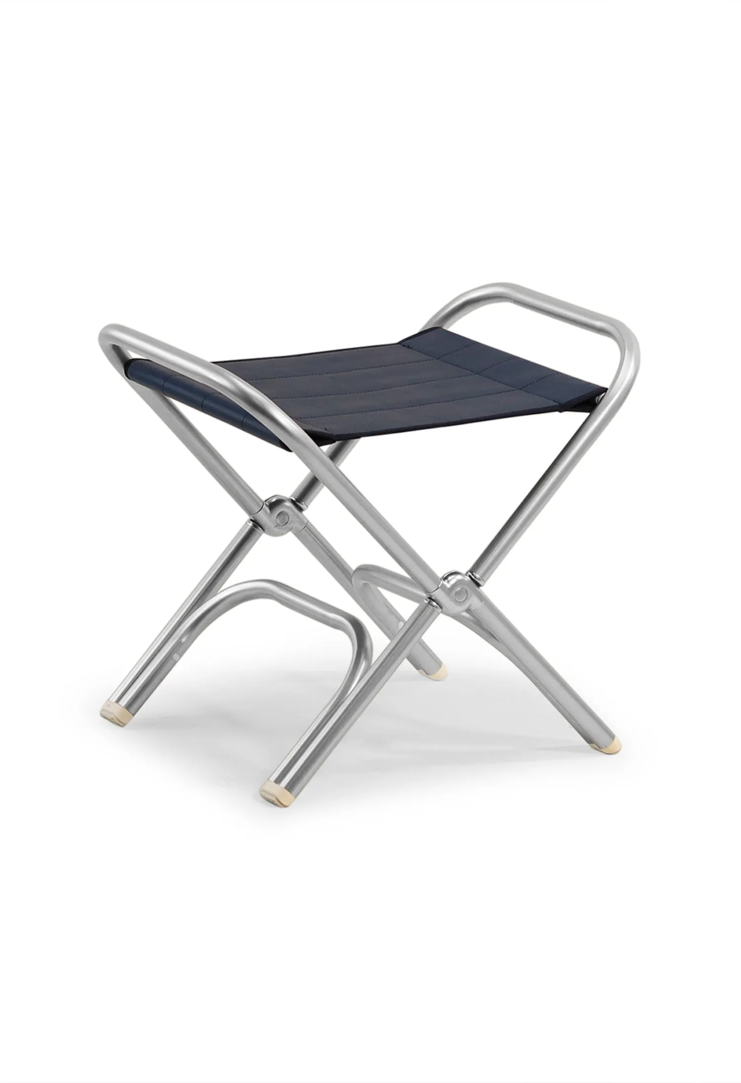 High-End Folding Aluminum Boat Stool Vinyl-A7000