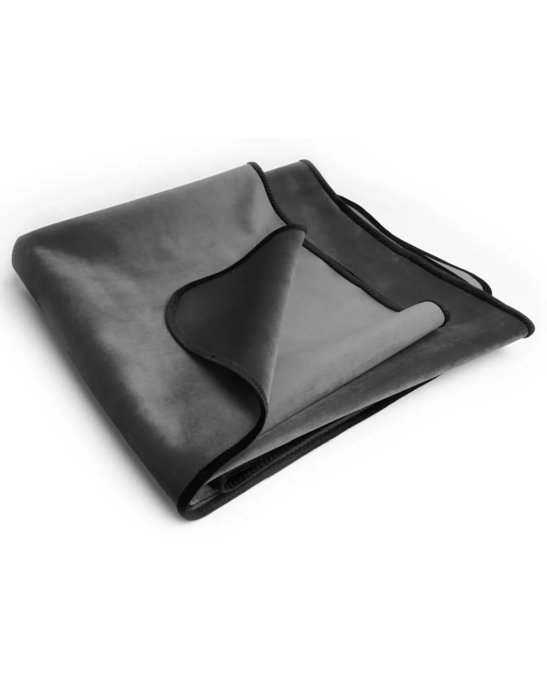 Liberator Fascinator Throw Travel Sized Velvety Sex Blanket - Grey