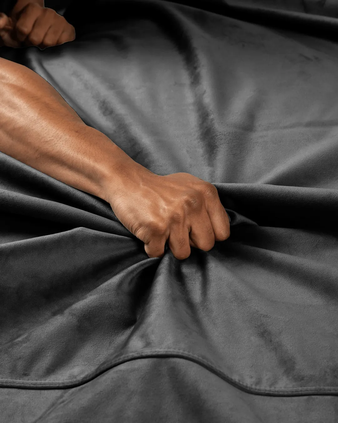 Liberator Fascinator Throw Velvety Waterproof Sex Blanket - Black