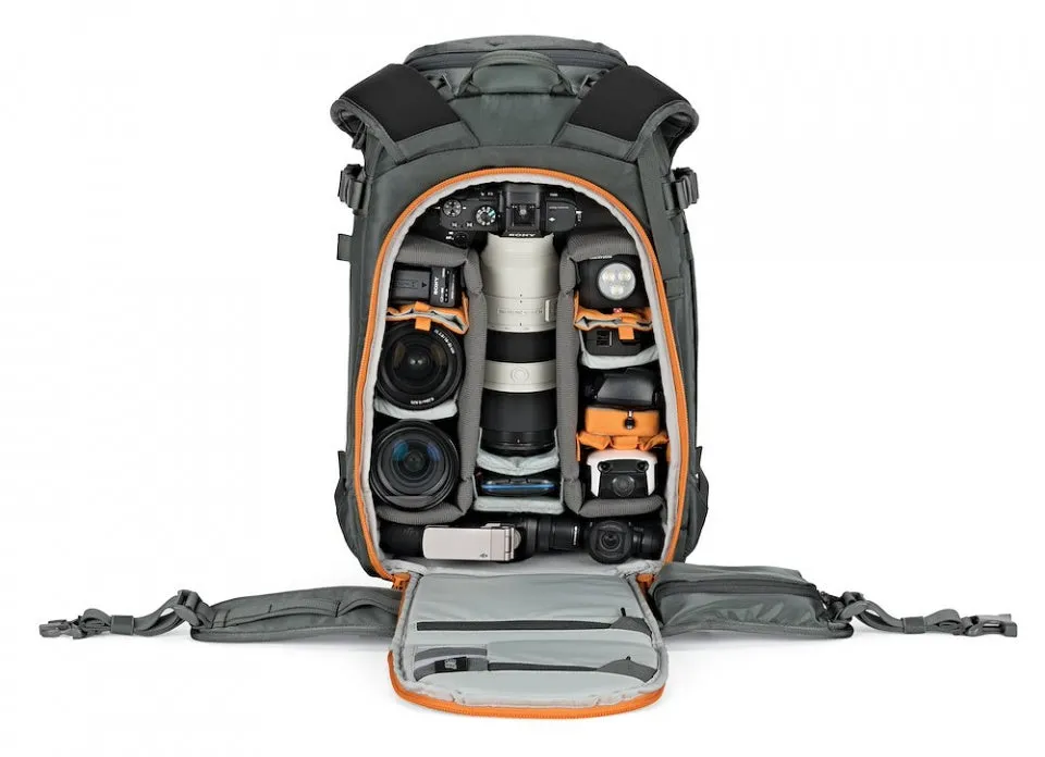 Lowepro Whistler Backpack 350 AW II Camera, Laptop, Tripod Bag (Gray)