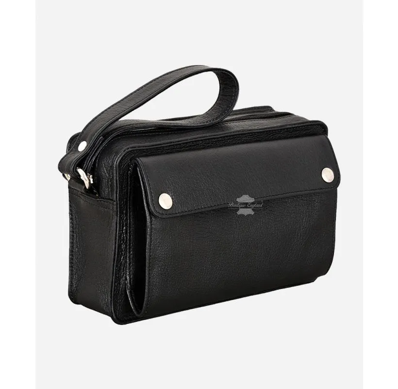 Mens Leather Wristlet Money Travelling Bag Mobile Cards Utility Pouch